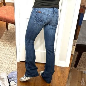 7 For All Mankind “A” Pocket Flare Jeans Size 28